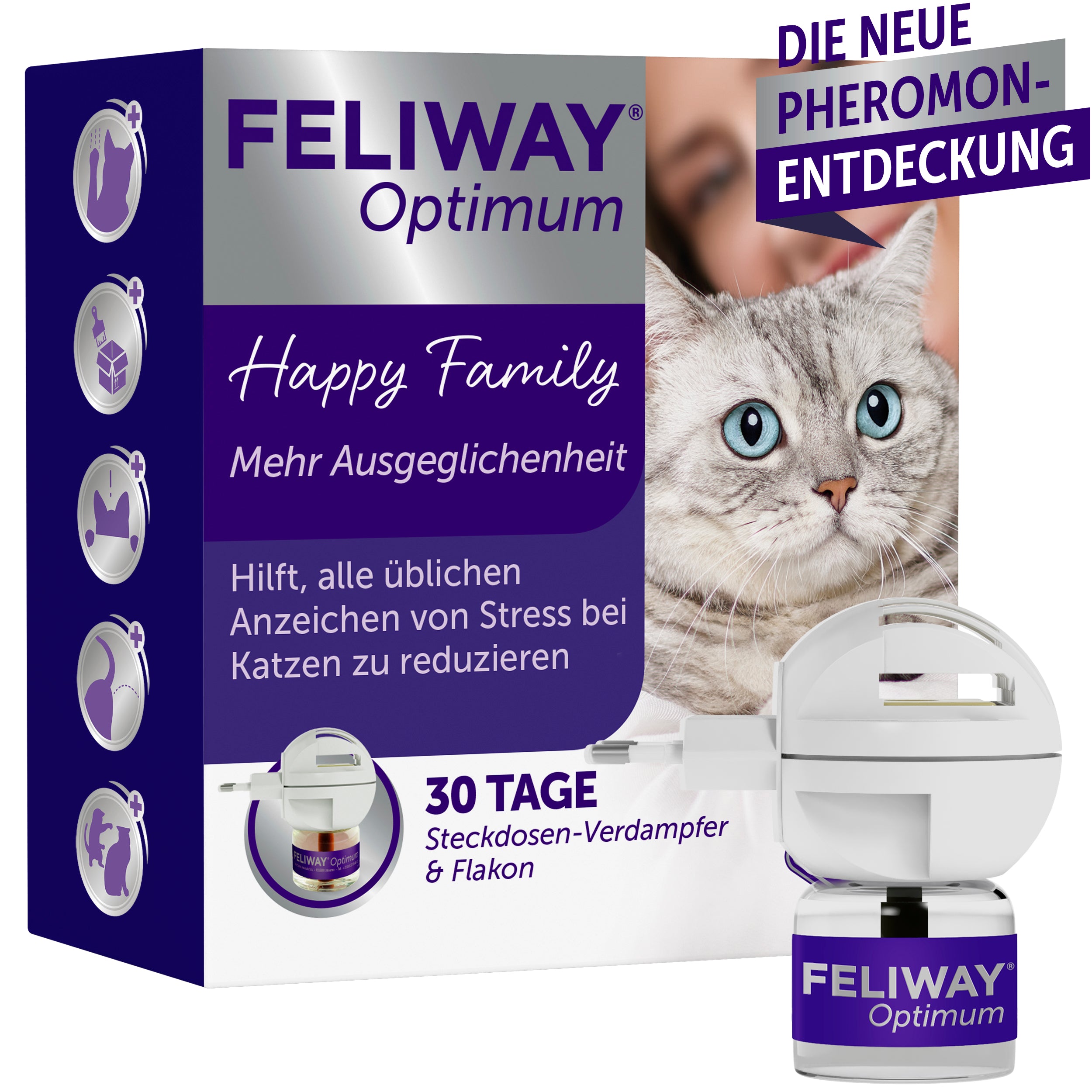 FELIWAY Optimum recharge, 48 ml, Online Apotheke Schweiz, Online Drogerie